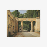 View of the Garden of the Villa Borghese in Rome by C.W. Eckersberg - thumbnail_0_nf_67672abeb7c995d950163f63